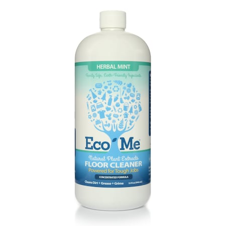 Eco Me Floor Cleaner, Herbal Mint 32 oz., PK6 ECOM-FCHM32-06